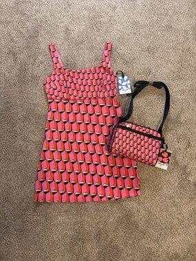 Diane Von Furstenberg Bright Pink Silk Top